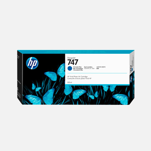 P2V85A - Cartuccia HP 747 Blu cromatico 300 ml